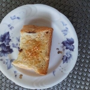 蜂蜜レーズンきな粉トースト